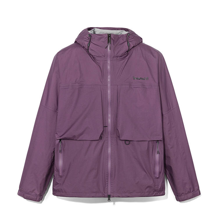 Timberland Waterproof, Windproof, And Breathable Windbreaker Jacket Men's Vintage Violet