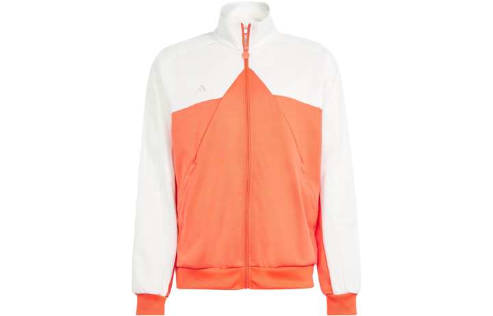 Adidas Adidas Tiro Track Top Jackets & Coats Men's Orange White