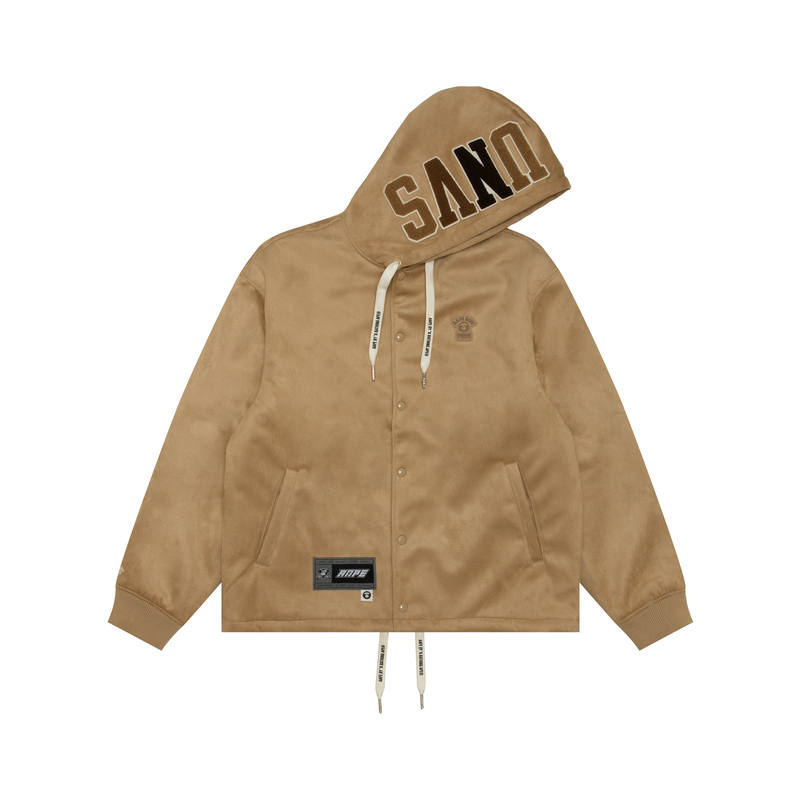 Aape Aape hooded -appliqué jacket