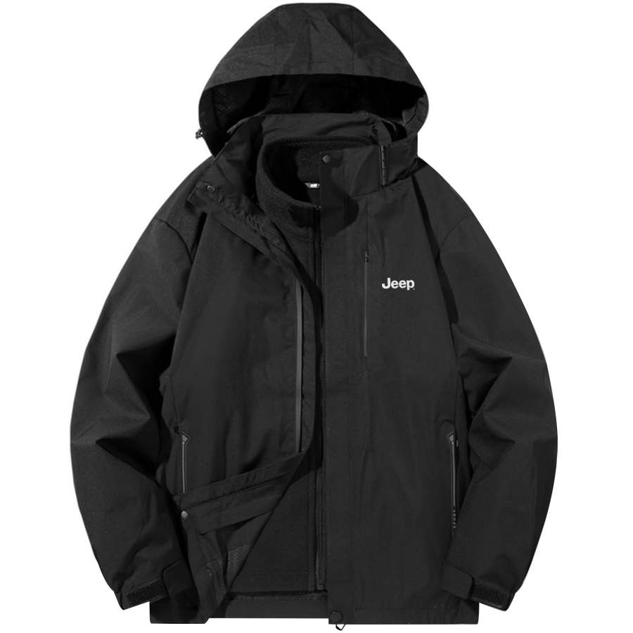 Jeep Jeep Jackets Unisex Hooded Thickened Hard Shell