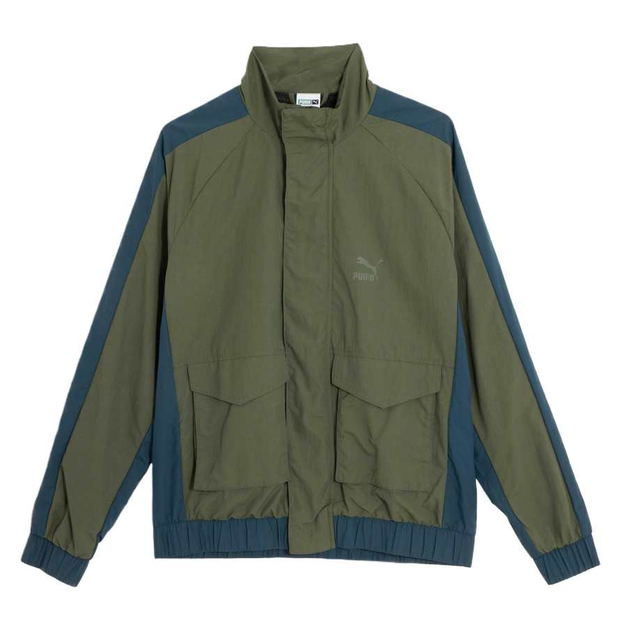 PUMA PUMA Classics Woven JK Jacket Men's Army Green