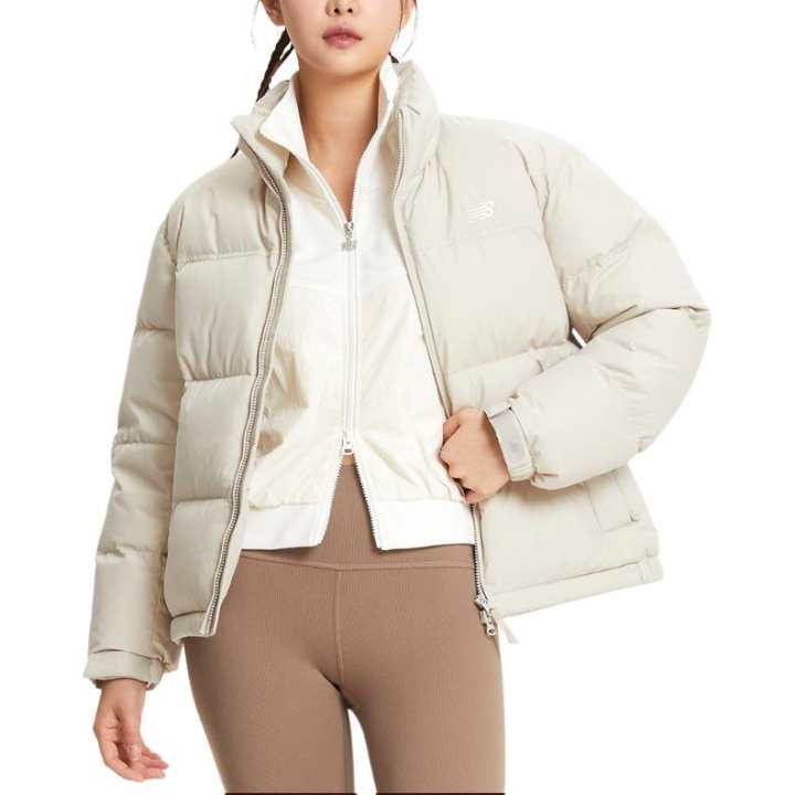 New Balance New Balance Down Jacket Unisex Beige