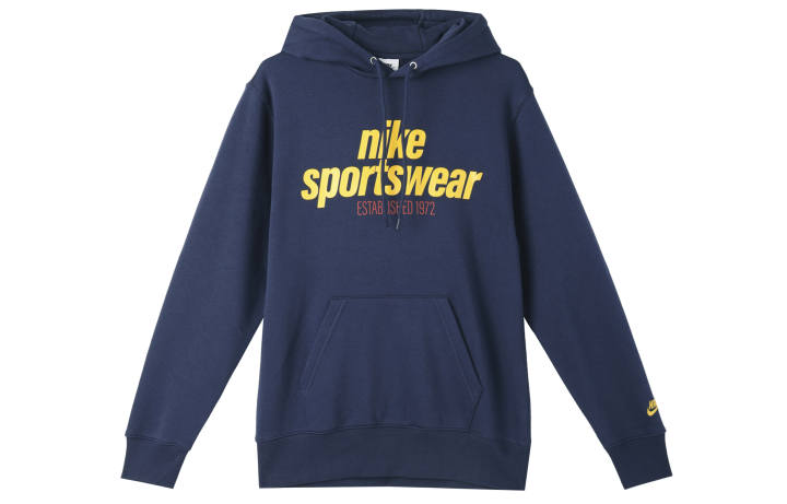 Nike Nike Club Sportswear BB PO HDY NSW GFX Sweatshirt Men's Blue