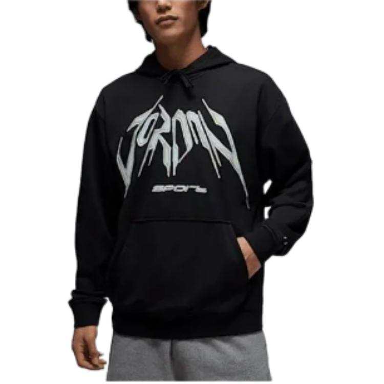Jordan Jordan Sweatshirts Men's Black Hooded Non Detachable Moderate Other