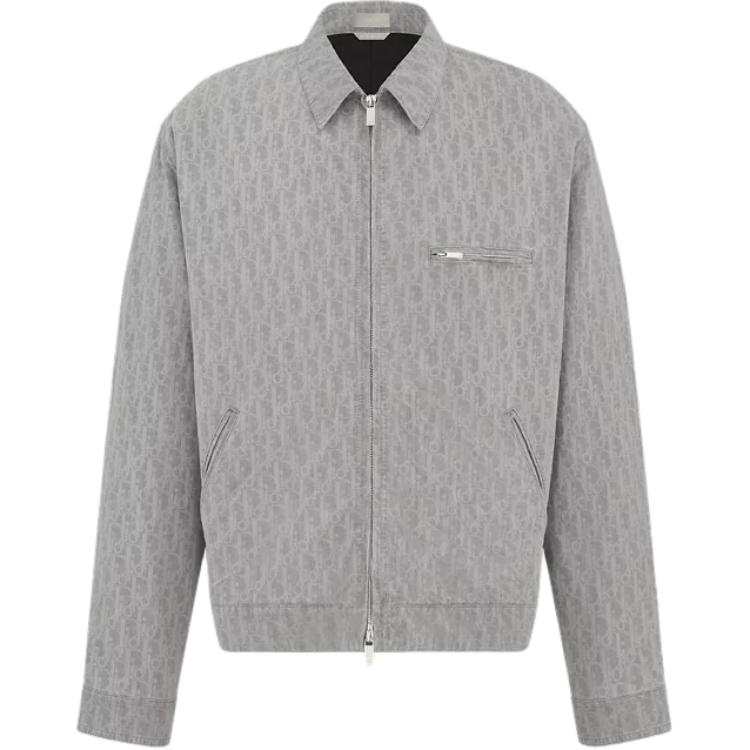 DIOR Dior Oblique Zipped Blouson Jacket