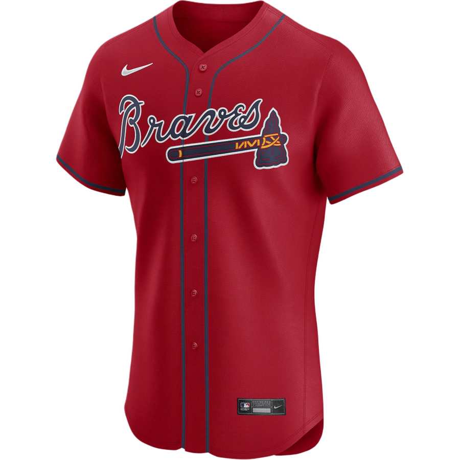 Nike Nike x MLB Dri FIT ADVAtlanta Braves FW24 Baseball Jacket Men's Red