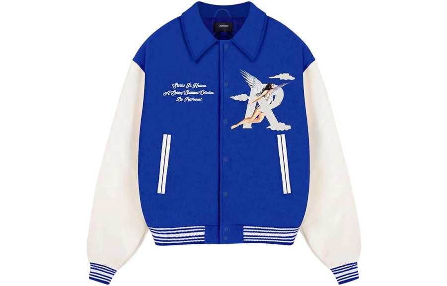 REPRESENT REPRESENT FW23 Baseball Jacket Men's Blue