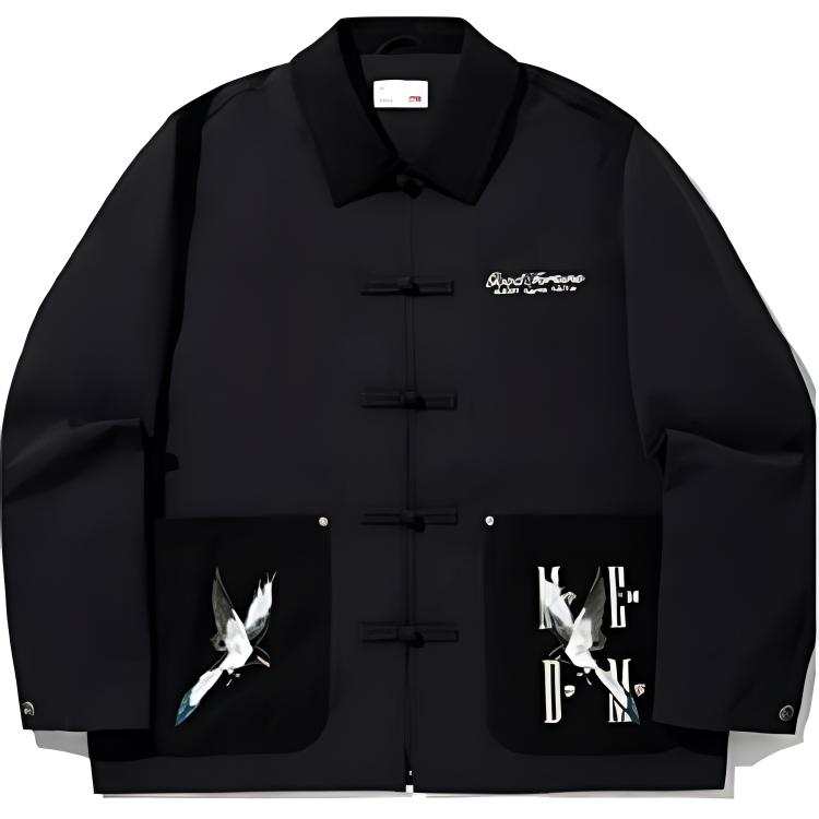 Li-Ning Li Ning x MEDM Jackets & Coats Men's Black