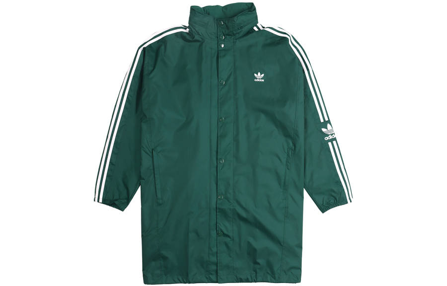 adidas originals Long WB Medium Style Wind Coat Male Green