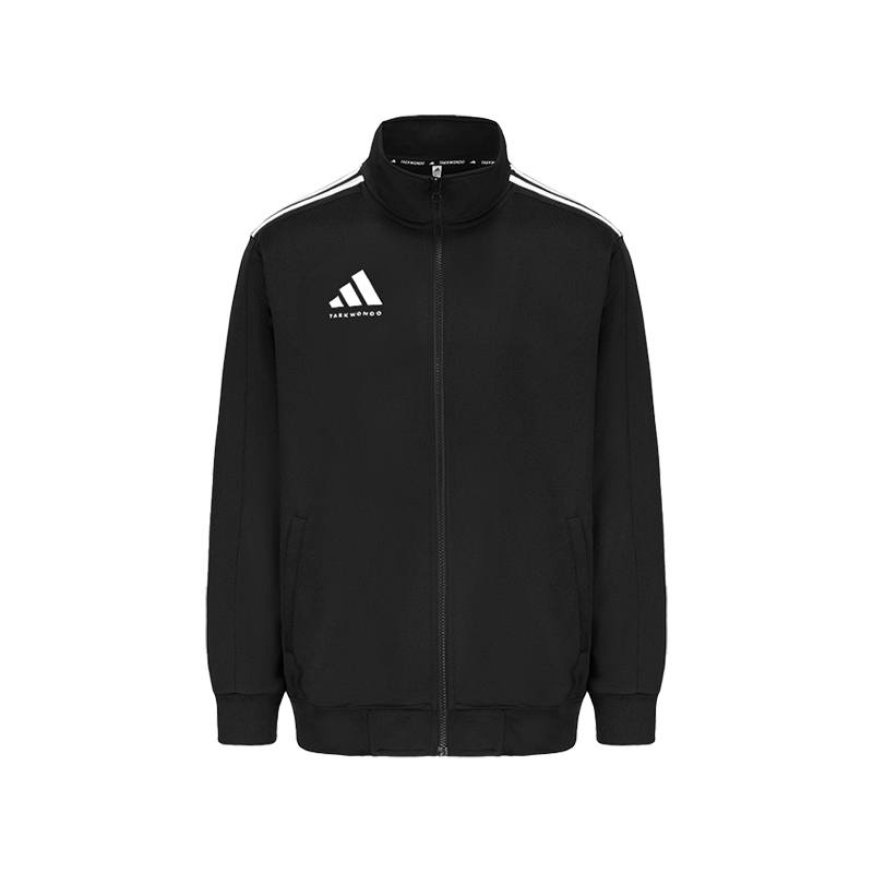 Adidas Adidas Taekwondo Jackets & Coats Men's Black With White Stripes