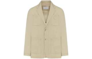PRADA Triangle patch Shirt Jacket