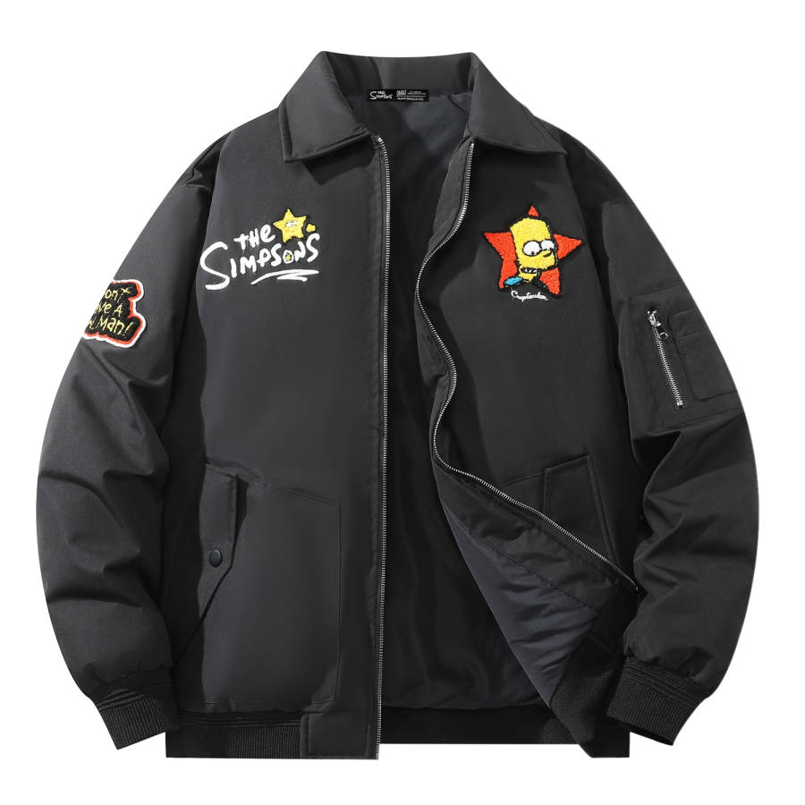 The Simpsons The Simpsons Down Jacket Unisex