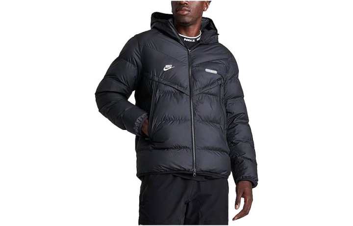 Nike Nike Jackets Men's Black Hooded Moderate Other