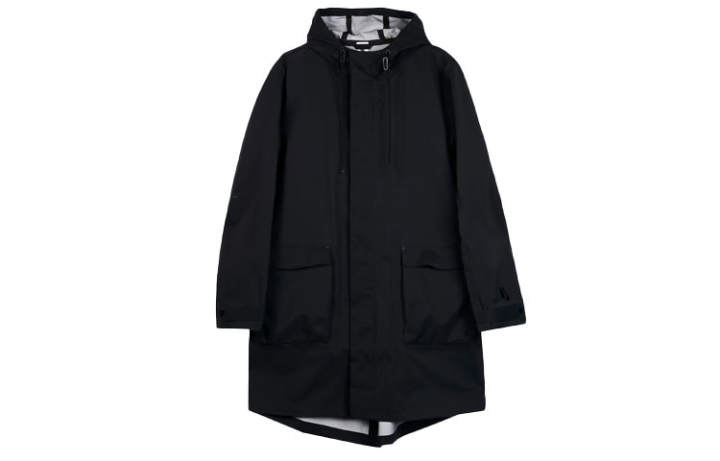 Nike Nike Trench Coats Men's Black Hooded Moderate