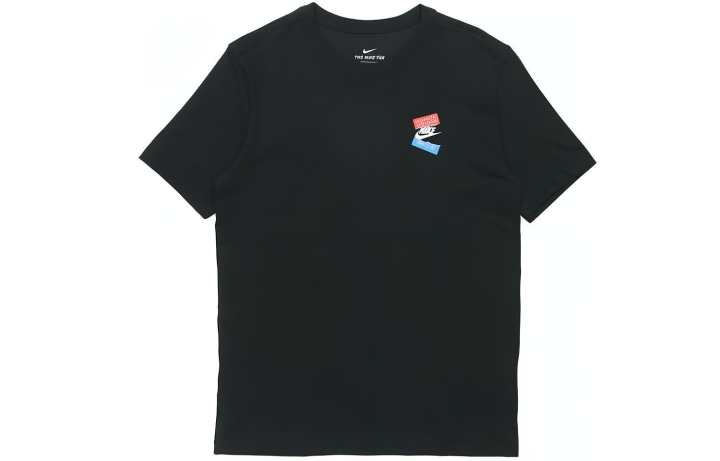 Nike Nike T Shirts Men's Crew Neck Moderate Straight Fit