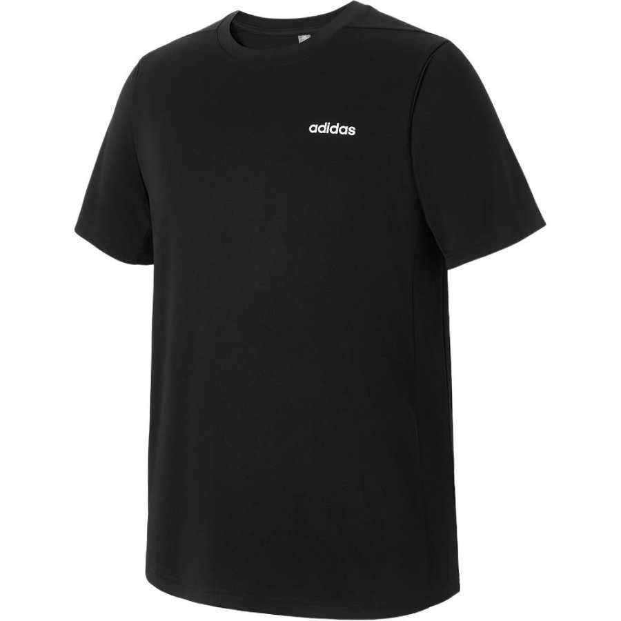Adidas Adidas T Shirts Men's Black Crew Neck Moderate