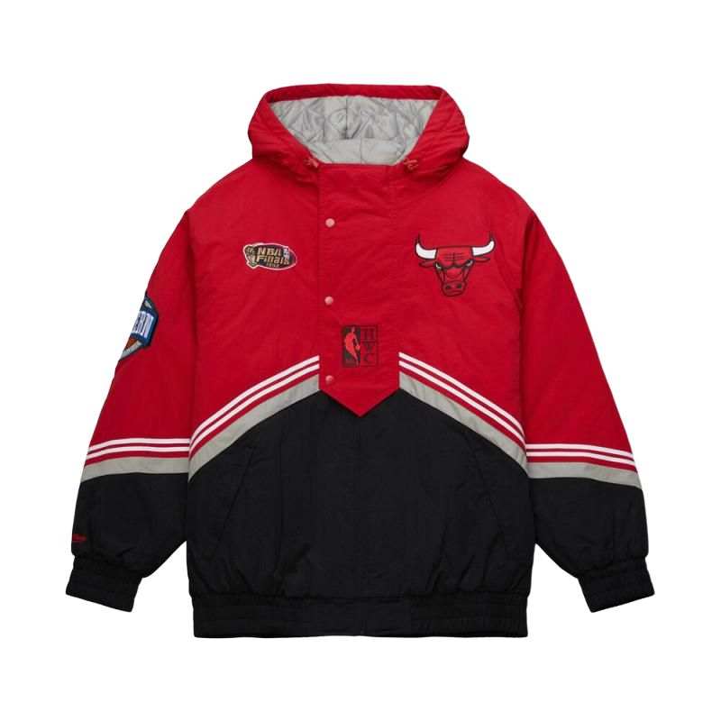 Mitchell Ness x NBA Chicago Bulls Lifestyle Jackets & Coats Men's Black/Red