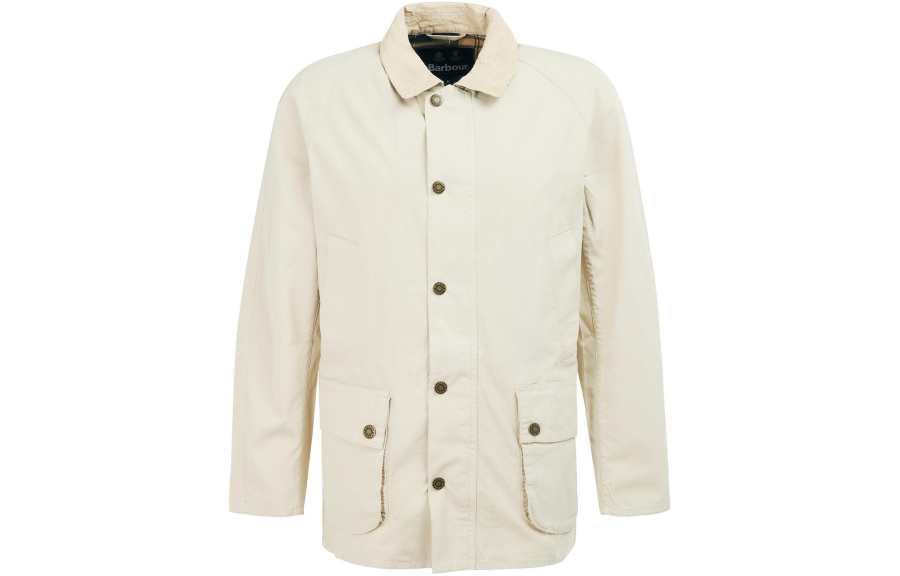 BARBOUR BARBOUR Jackets & Coats Men's White