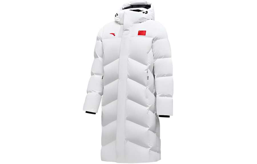 ANTA Anta Down Jacket Unisex Snowflake White