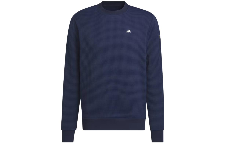 Adidas Adidas Jackets Men's Marine Blue Crew Neck Moderate Other