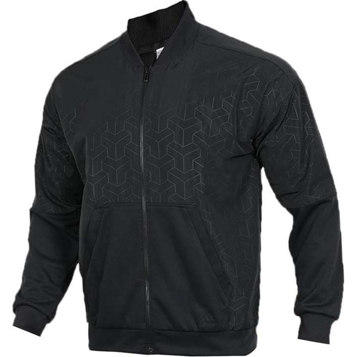 Adidas Adidas Jackets Men's Black Baseball Collar Moderate Other