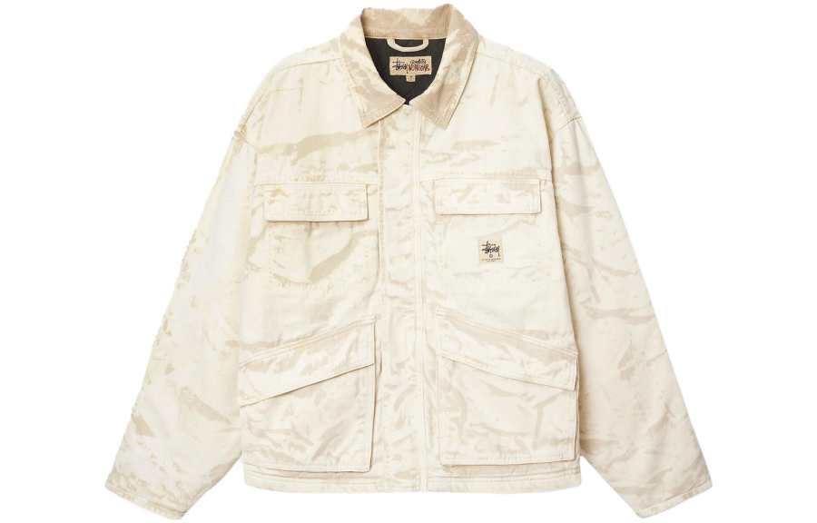 Stussy Stussy Distressed Canvas Shop Jacket