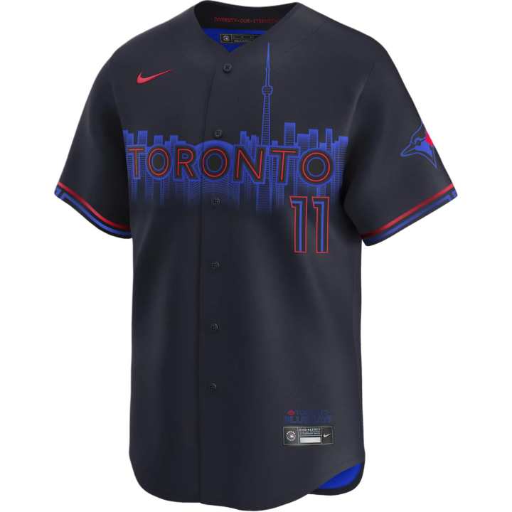 Nike Nike Bo Bichette Toronto Blue Jays City Connect Men's Nike Dri-FIT Adv Mlb Limited Jersey