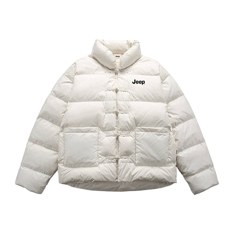 Jeep Jeep Down Jackets Unisex Stand Collar Thickened Puffer Jacket