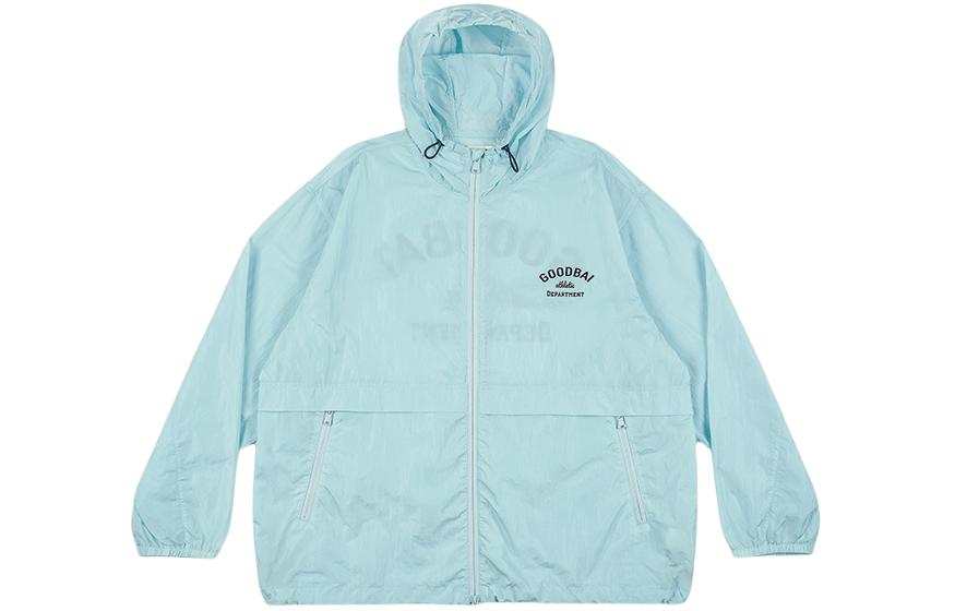 GOOD BAI Breathable Sun Protection Clothing Unisex Light Blue