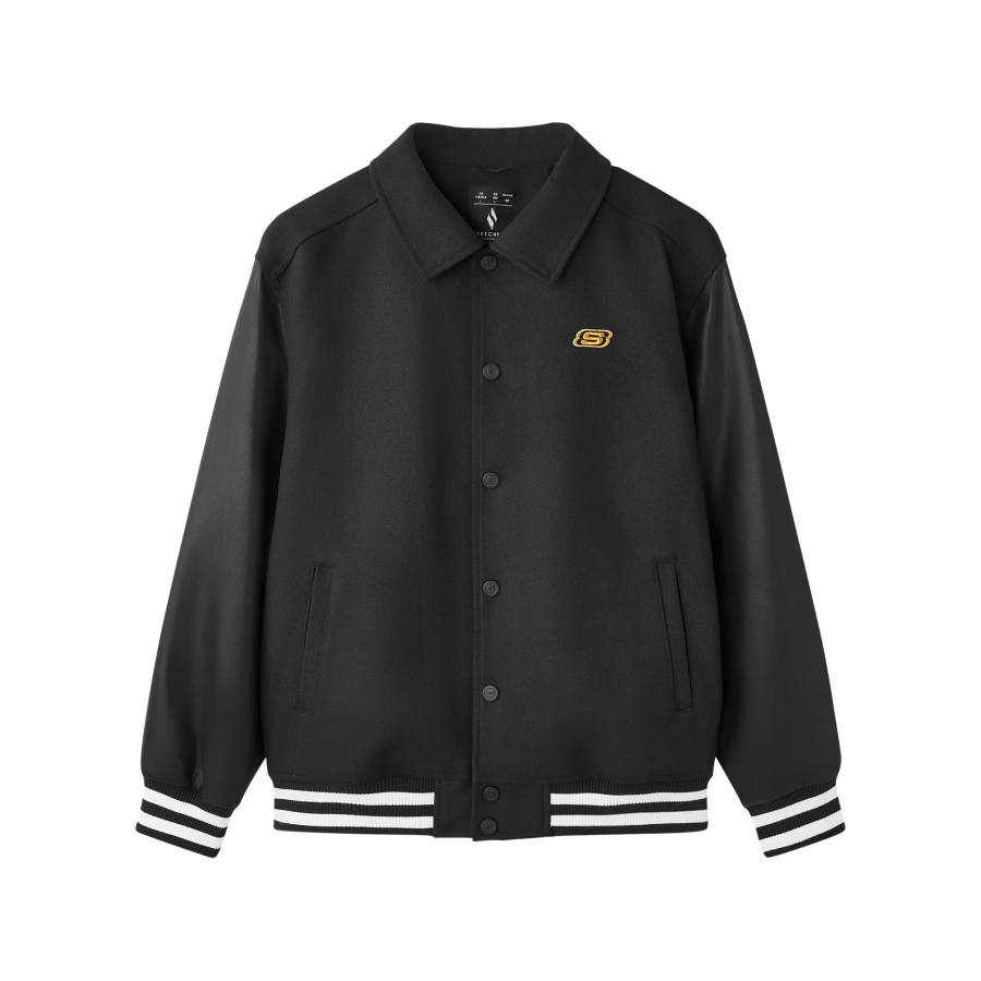 Skechers Sports Life Collection Jacket Men's Carbon Black/0018