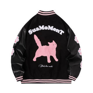 Suamoment Baseball Jerseys Unisex Baseball Collar Moderate