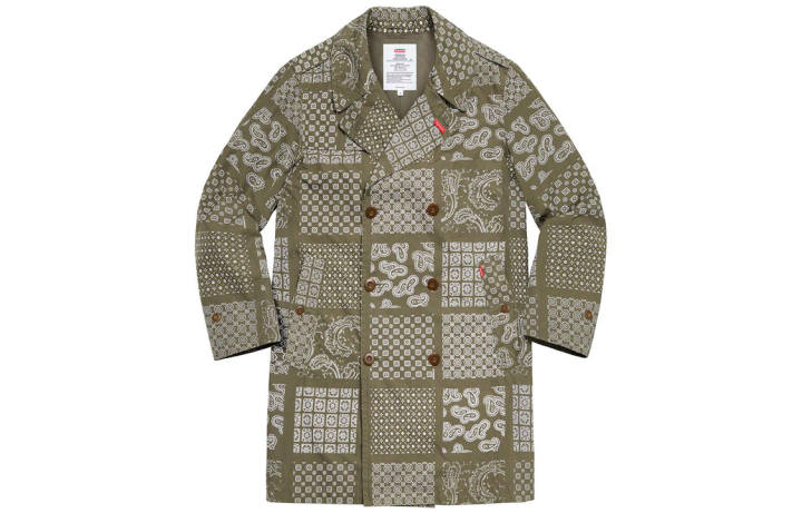 Supreme Supreme Double breasted Trench Coat