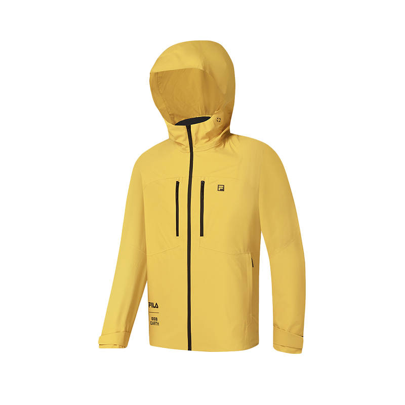 FILA x BBC EARTH Jacket Men's Strawflower Yellow