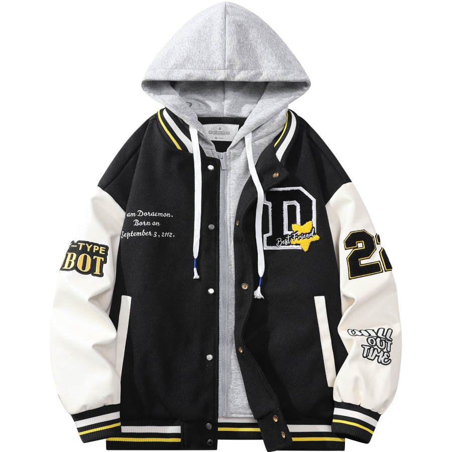 Doraemon DoraemonA Baseball Jacket Unisex