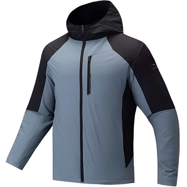 ANTA Anta Variety Training Collection Jackets & Coats Men's Basic Black/Mainstream Green