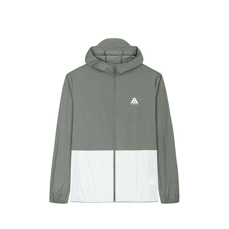 Anta Breathable And Quick Dry UV Protection Sun Protection Clothing Men's Dark Umber Gray