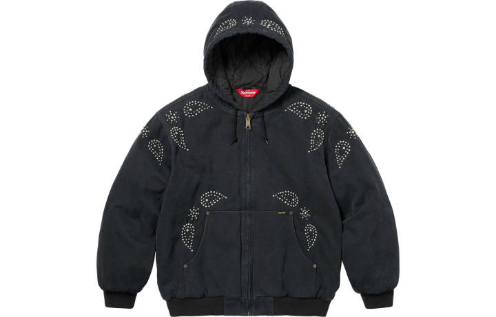 Supreme Supreme Paisley Studded Work Jacket