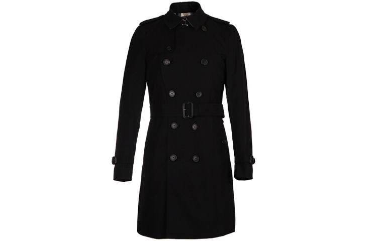 Burberry Trench Coat Men's Black