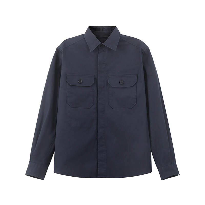 Ermenegildo Zegna Zegna Long Sleeved Poplin Shirt