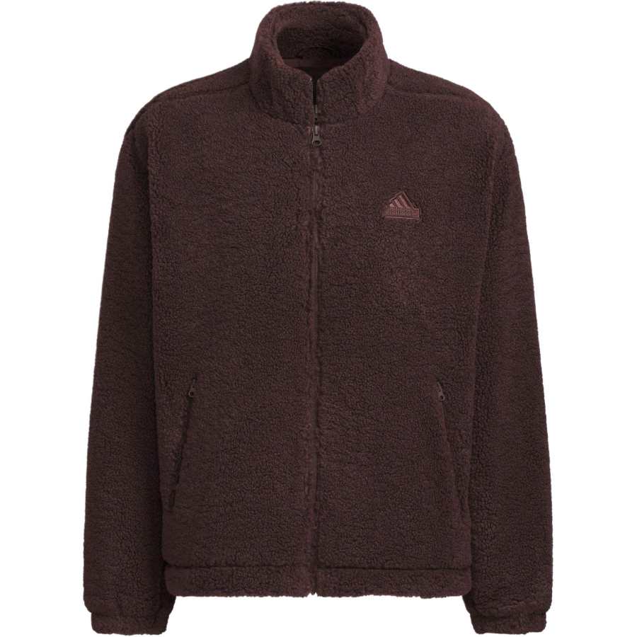 Adidas Adidas SportPerformance ST WARM MIX Velvet feel Coat Men's Coffee