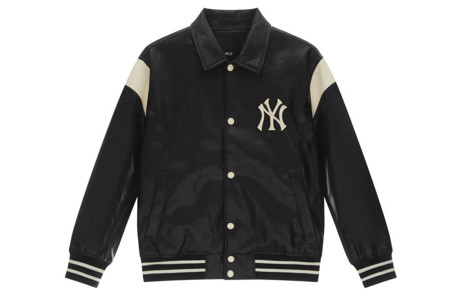 MLB MLB MONOGRAM 24FW Baseball Jacket Unisex Black