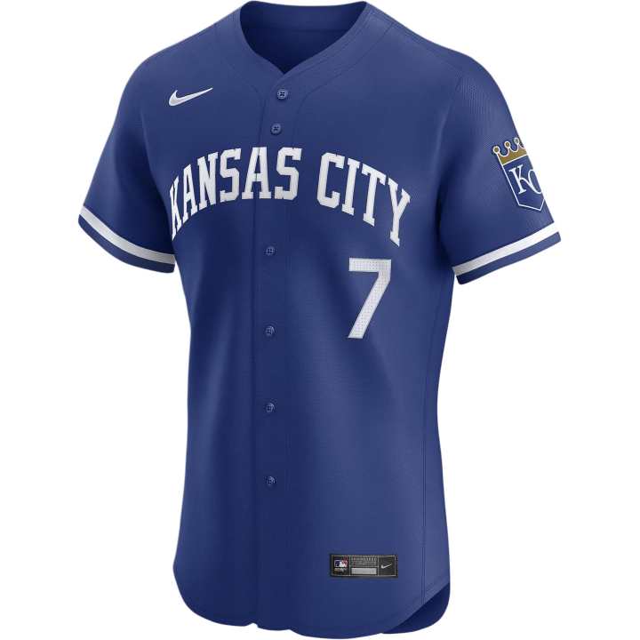 Nike Nike Bobby Witt Jr. Kansas City Royals Men's Nike Dri-FIT Adv Mlb Elite Jersey