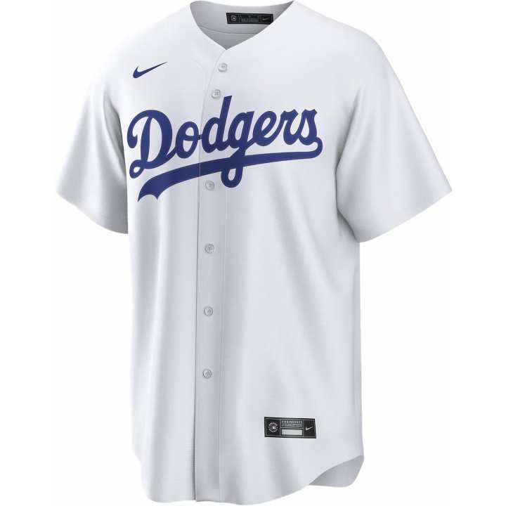 Nike Nike MLB Los Angeles Dodgers Katsuo Yamamoto Baseball Jacket Men's White