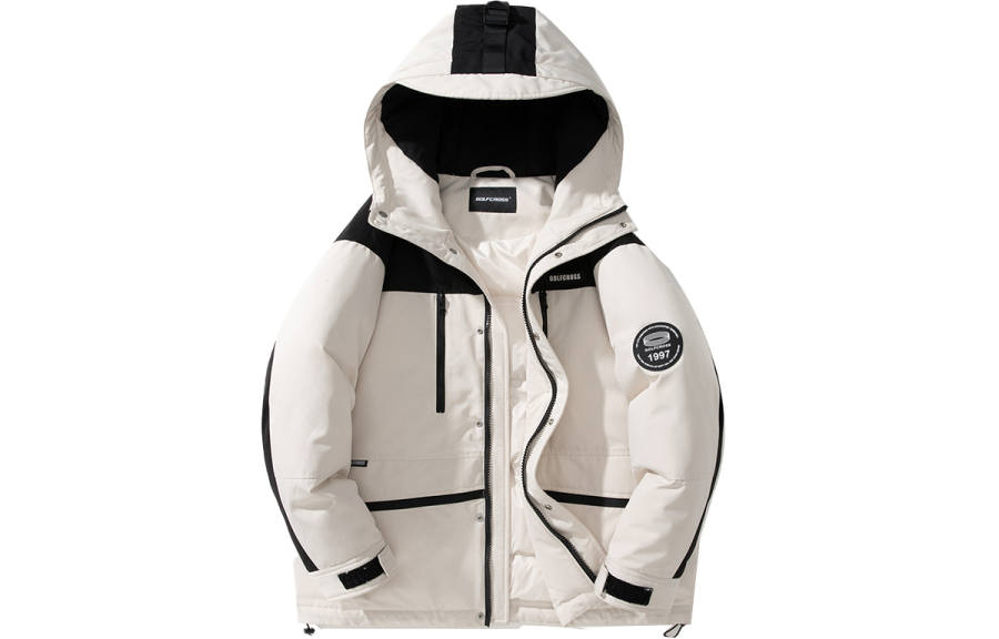 GOLFCROSS GOLFCROSS Down Jackets Unisex Hooded Thickened Parka Down Jacket