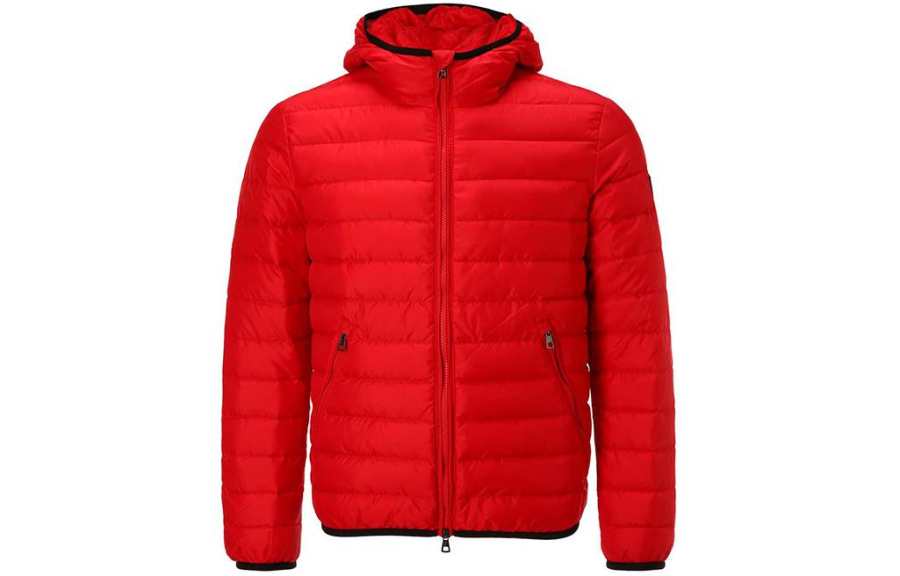 EMPORIO ARMANI EA7 Down Jacket Men's Red