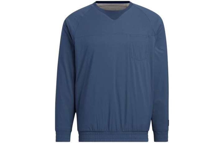 Adidas Adidas Jackets Men's Navy Blue Crew Neck Moderate Other