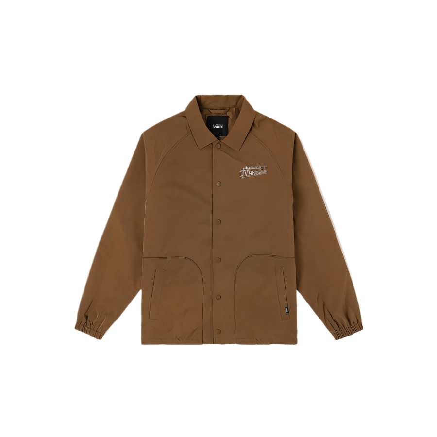 Vans Vans Jackets Men's Brown Lapel Moderate Other