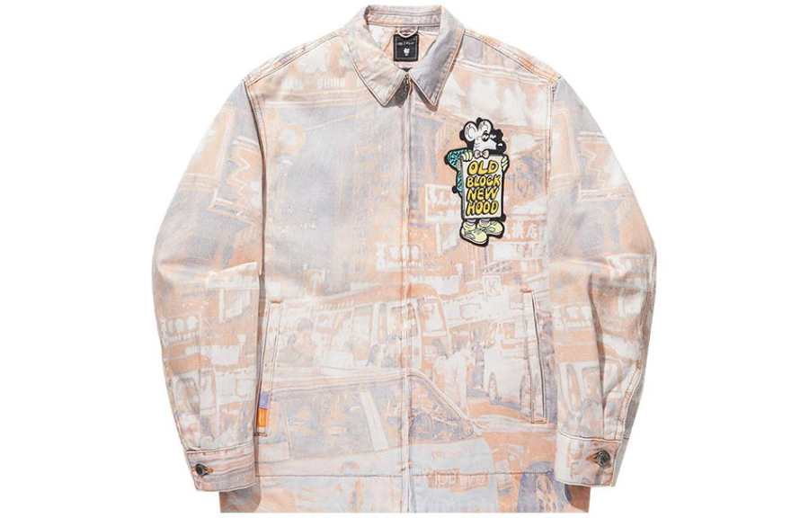 Li-Ning Li Ning x Steven Harrington Puffer Jacket Men's White Denim