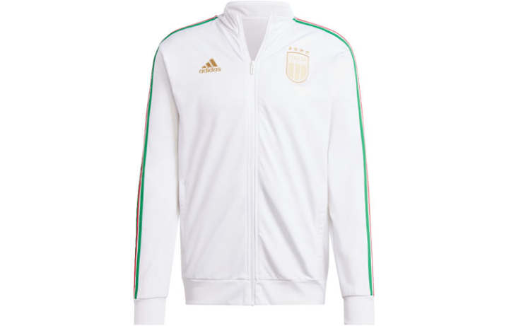 Adidas Adidas Italy Dna Track Top Jackets & Coats Men's White