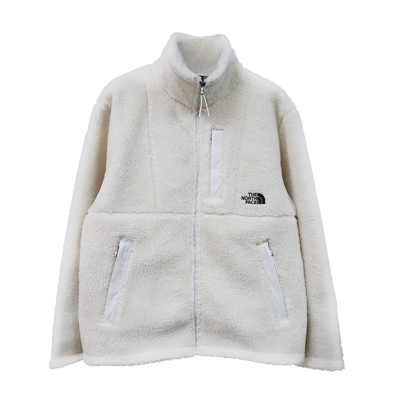 THE NORTH FACE Velvet feel Coat Unisex White